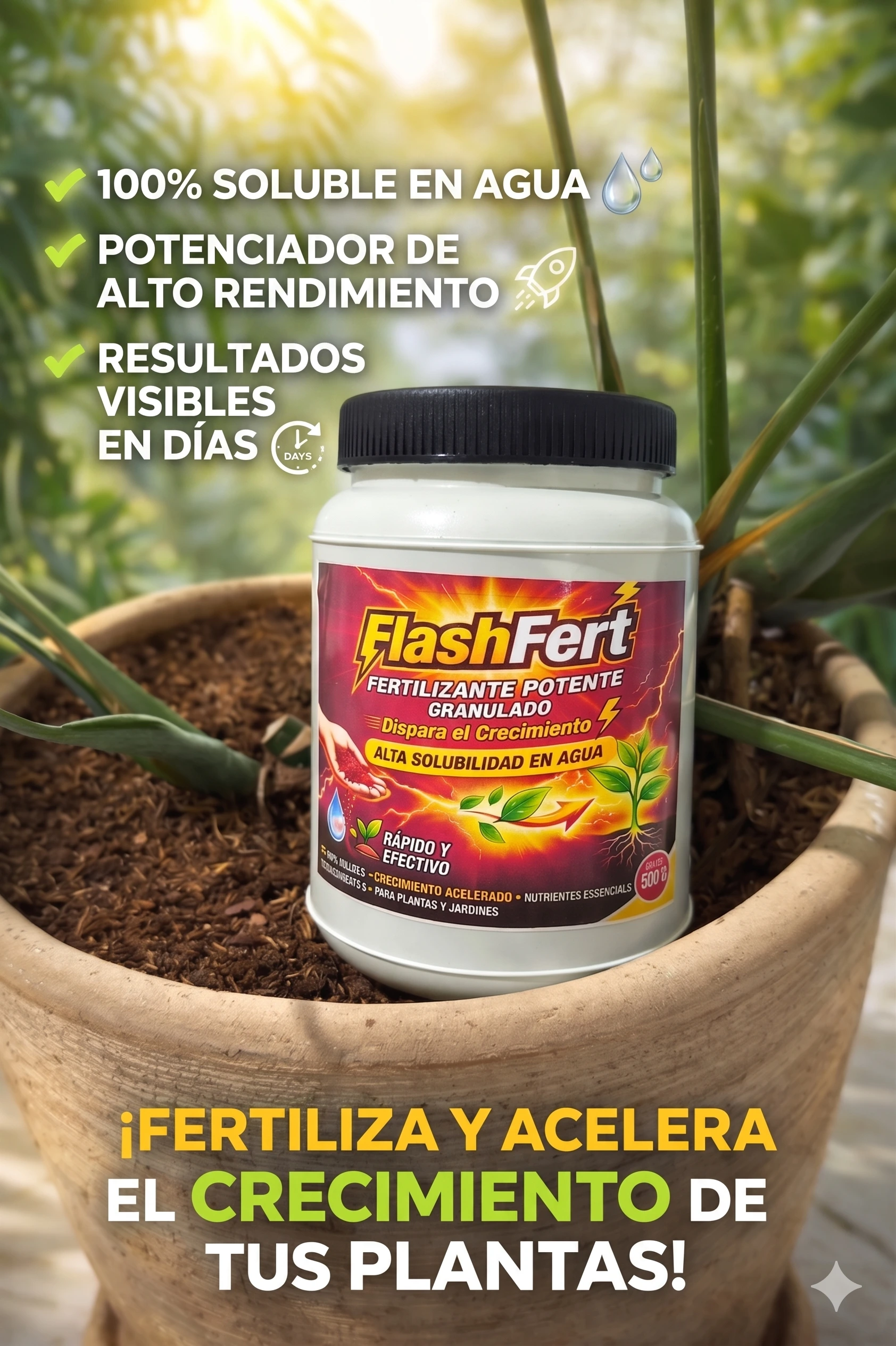 Flash Fert - Fertilizante de Alta Eficiencia